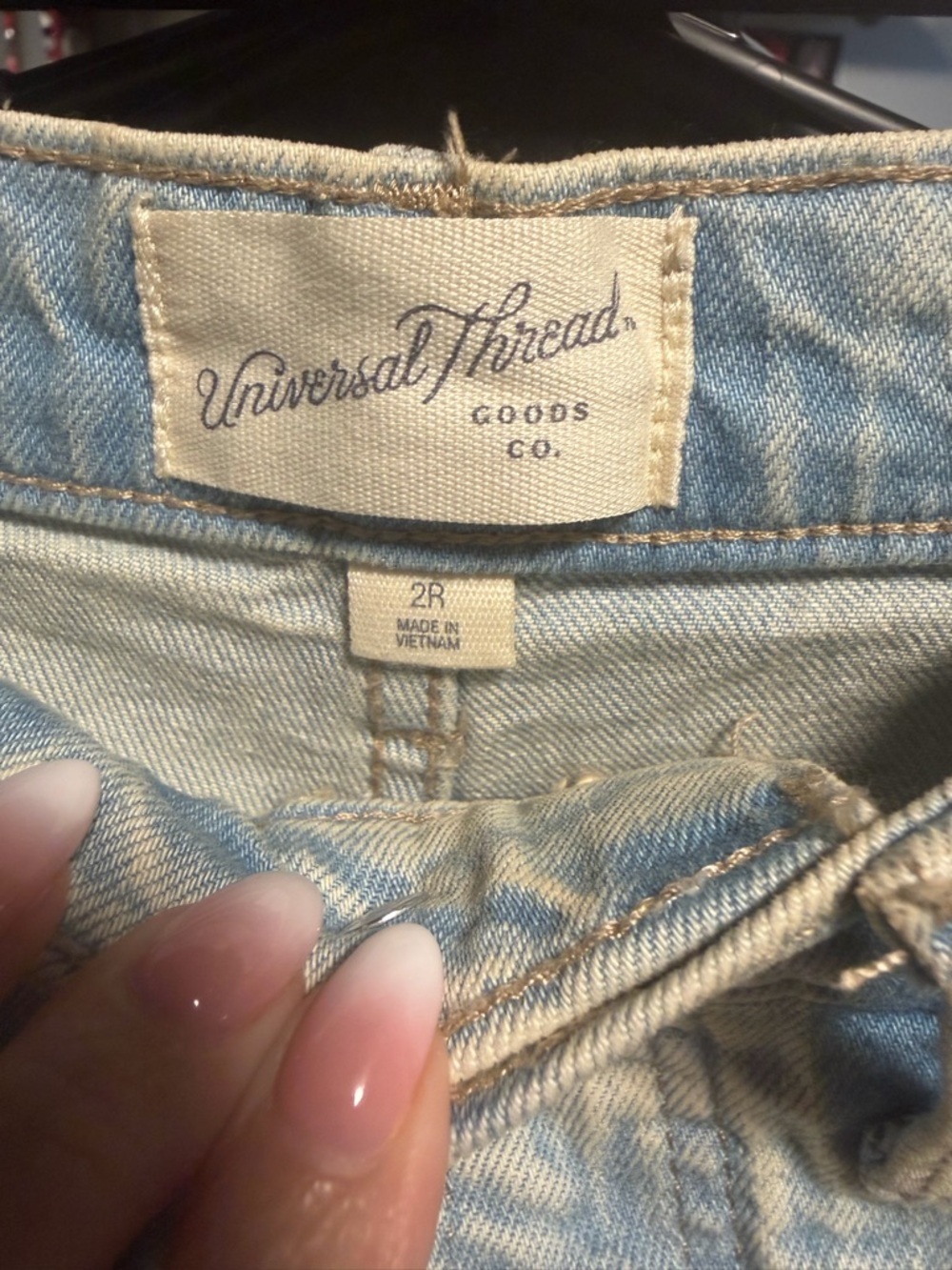 Universal Thread High Rise Straight Ankle Jeans | Size 2 Reg | NWT | Light Wash - Picture 5 of 5